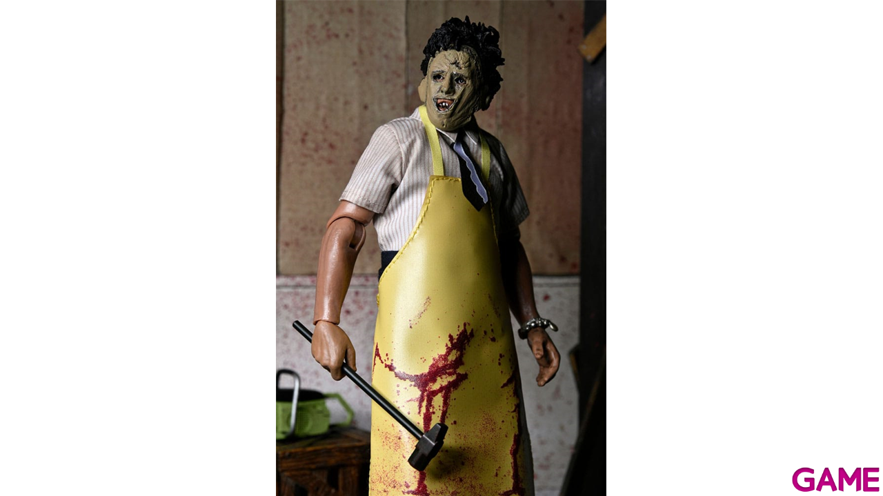 Figura Texas Chainsaw Massacre Clothed Action Figure Leatherface de 20 cm-1