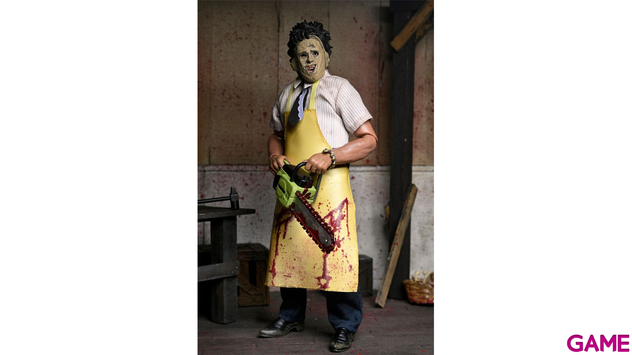 Figura Texas Chainsaw Massacre Clothed Action Figure Leatherface de 20 cm-3