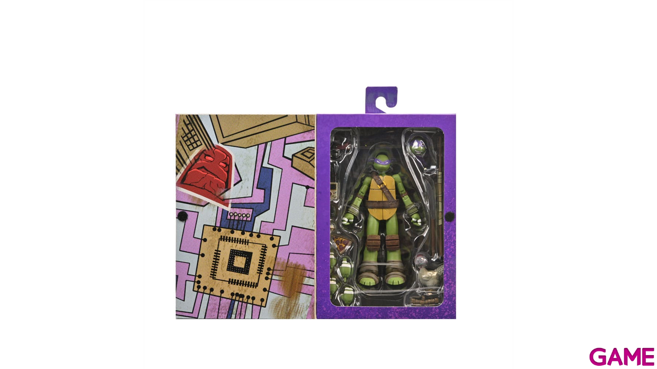 Figura Tortugas Ninja Action Figure Ultimate Donatello de 18 cm-0
