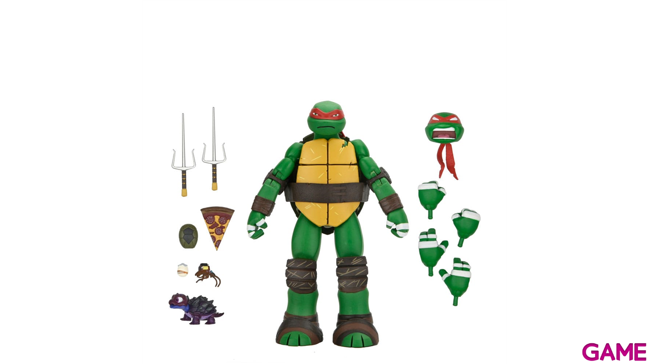 Figura Tortugas Ninja Action Figure Ultimate Raphael de 18 cm-1