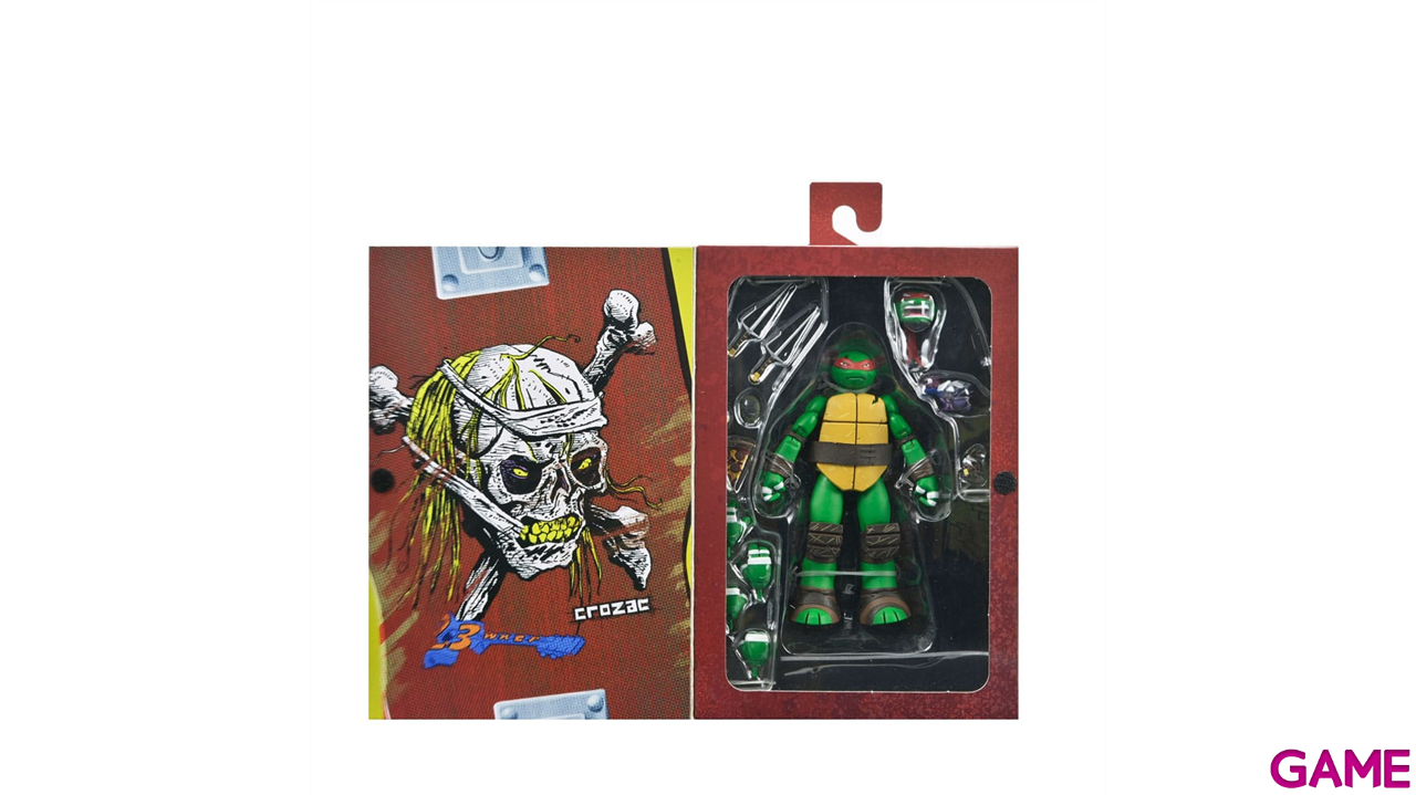 Figura Tortugas Ninja Action Figure Ultimate Raphael de 18 cm-2