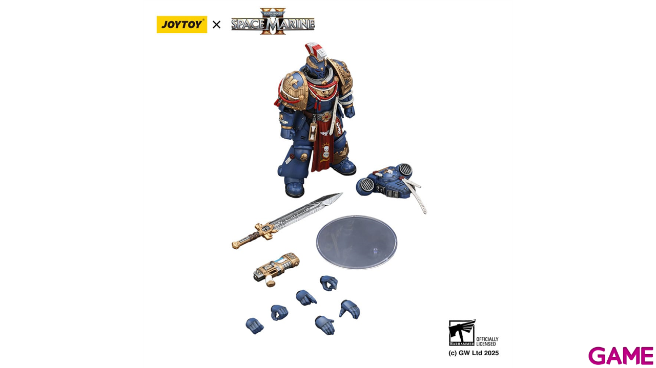 Figura Warhammer 40,000: Space Marine 2 Ultramarines Relic Primus de 13 cm-2
