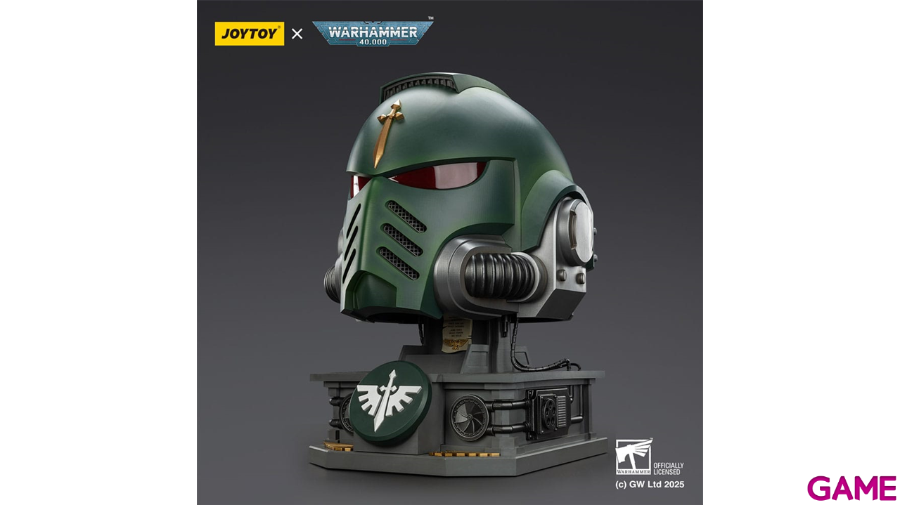 Réplica Casco con stand Warhammer 40,000: Dark Angels MkX de 44 cm-2