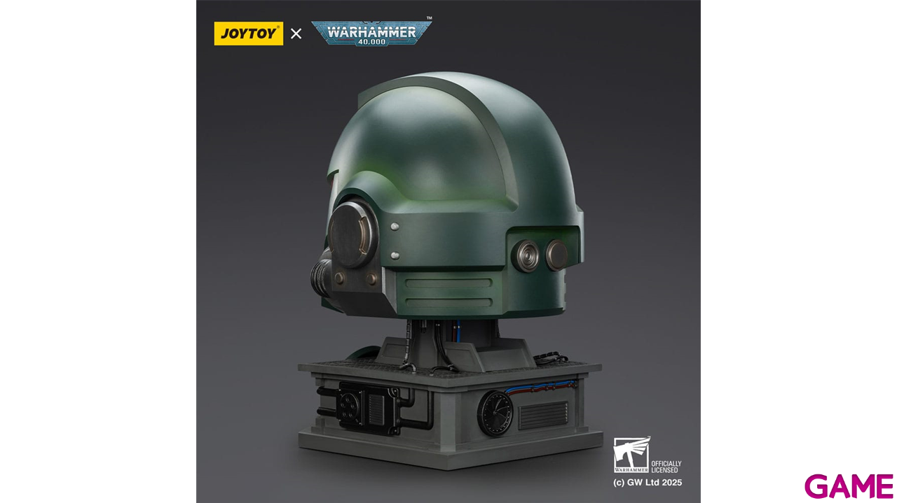 Réplica Casco con stand Warhammer 40,000: Dark Angels MkX de 44 cm-5