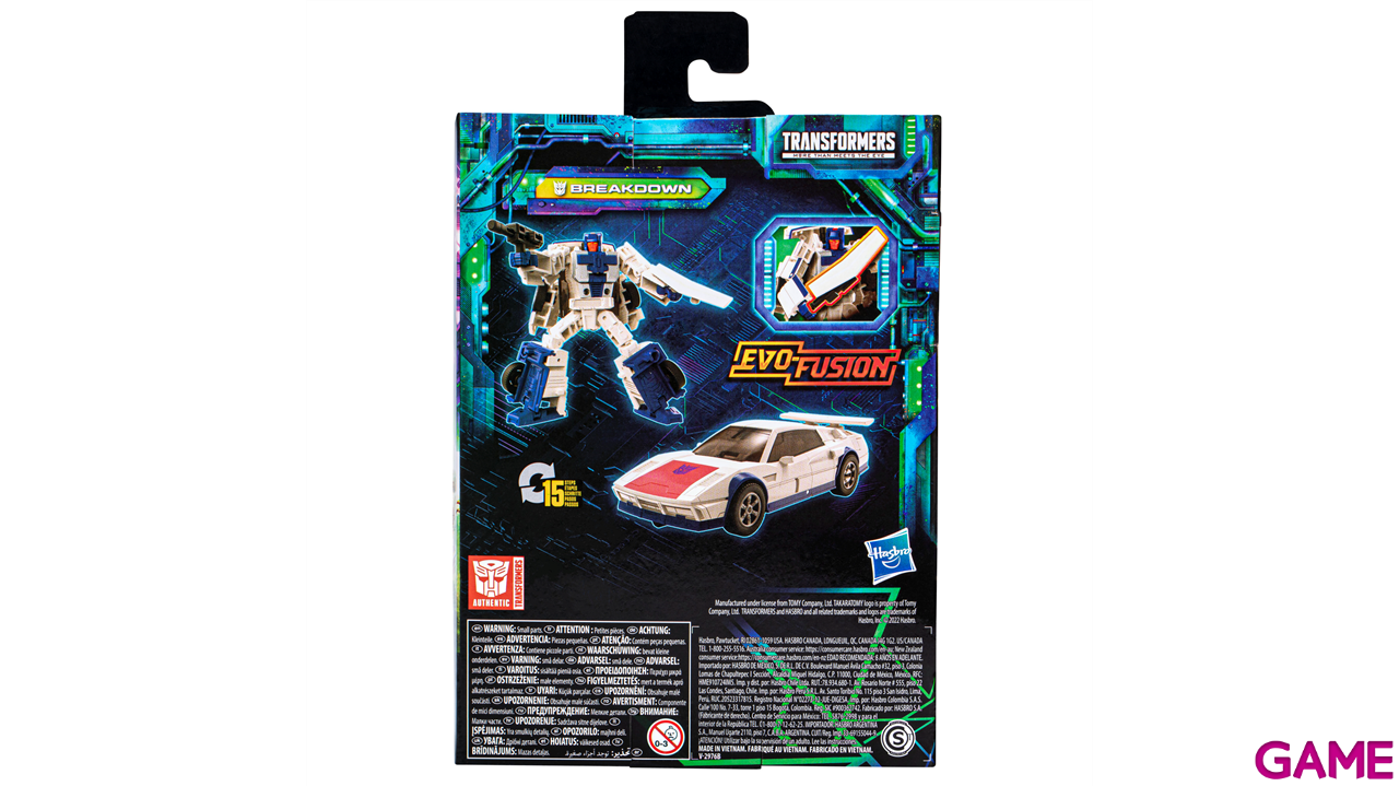 Figura Transformers Legacy Deluxe Breakdown de 14 cm-1