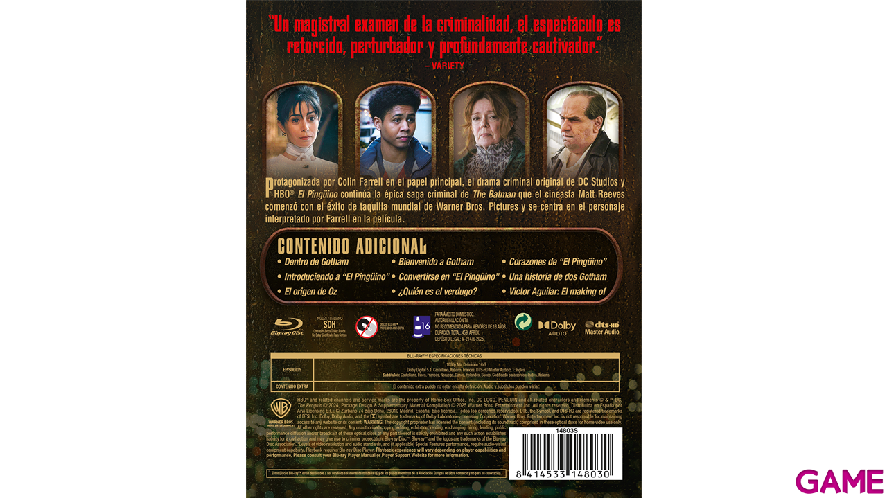 El Pingüino (Serie) Edición Steelbook-0