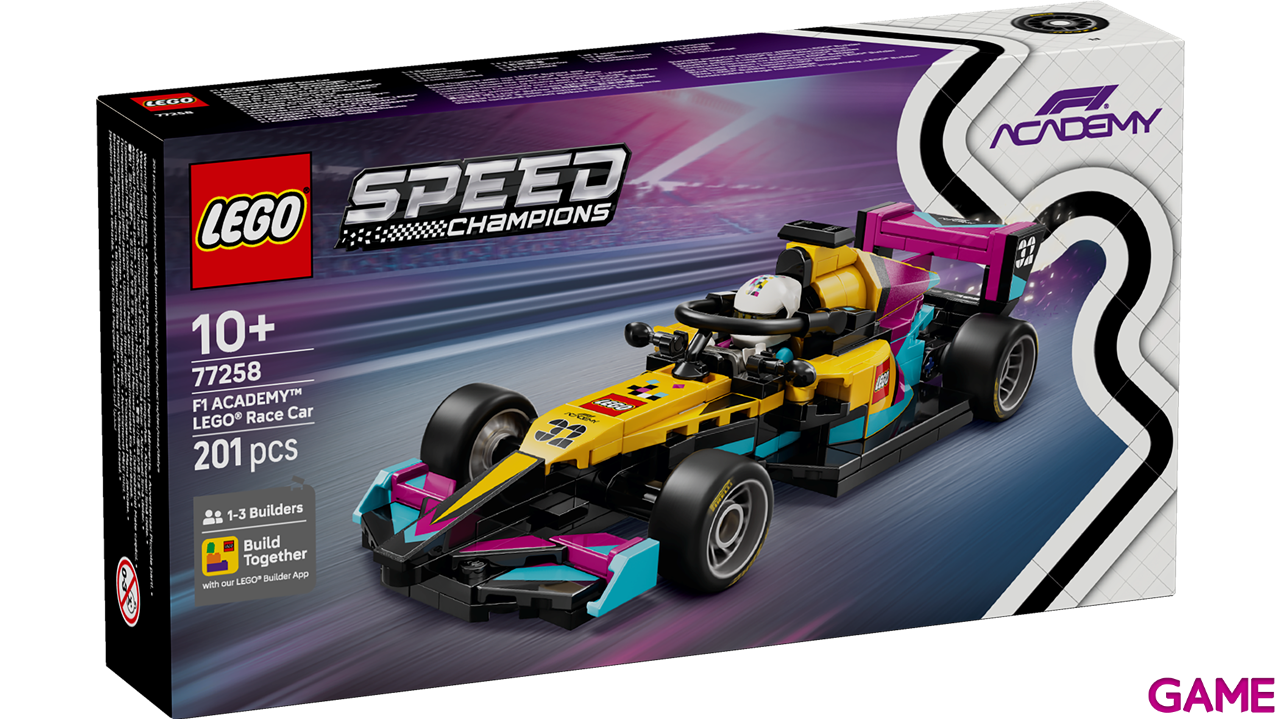 LEGO Speed Champions Coche de Carreras F1 Academy 77258-1