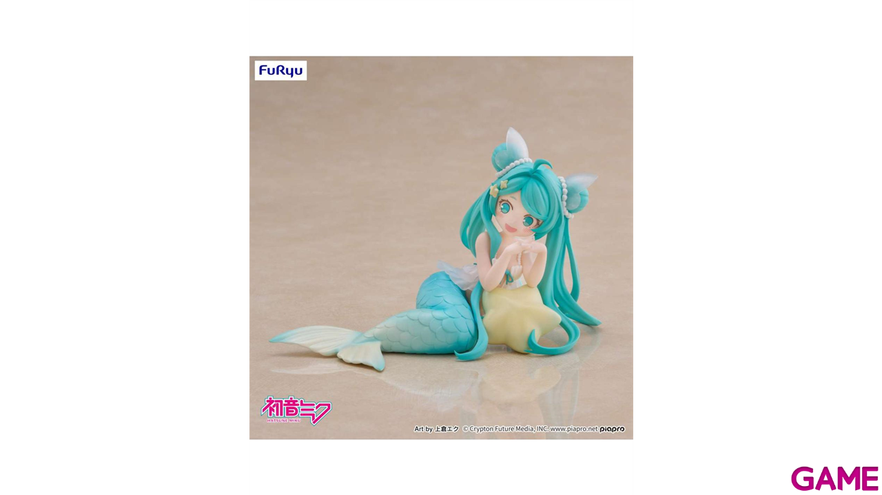 Figura Hatsune Miku Desktop Fairy Mermaid princess version de 9 cm-2