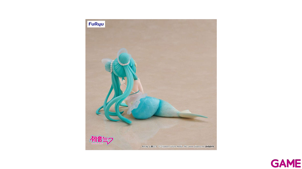 Figura Hatsune Miku Desktop Fairy Mermaid princess version de 9 cm-3