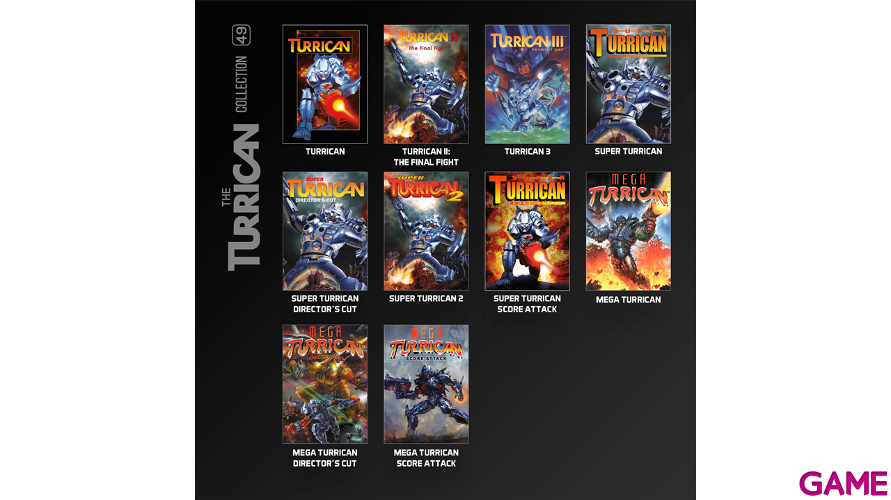 Cartucho Evercade The Turrican Collection 1-2