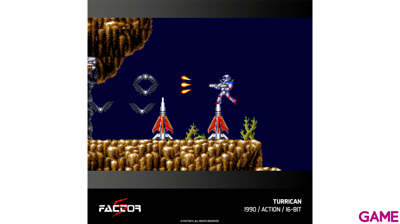 Cartucho Evercade The Turrican Collection 1-3