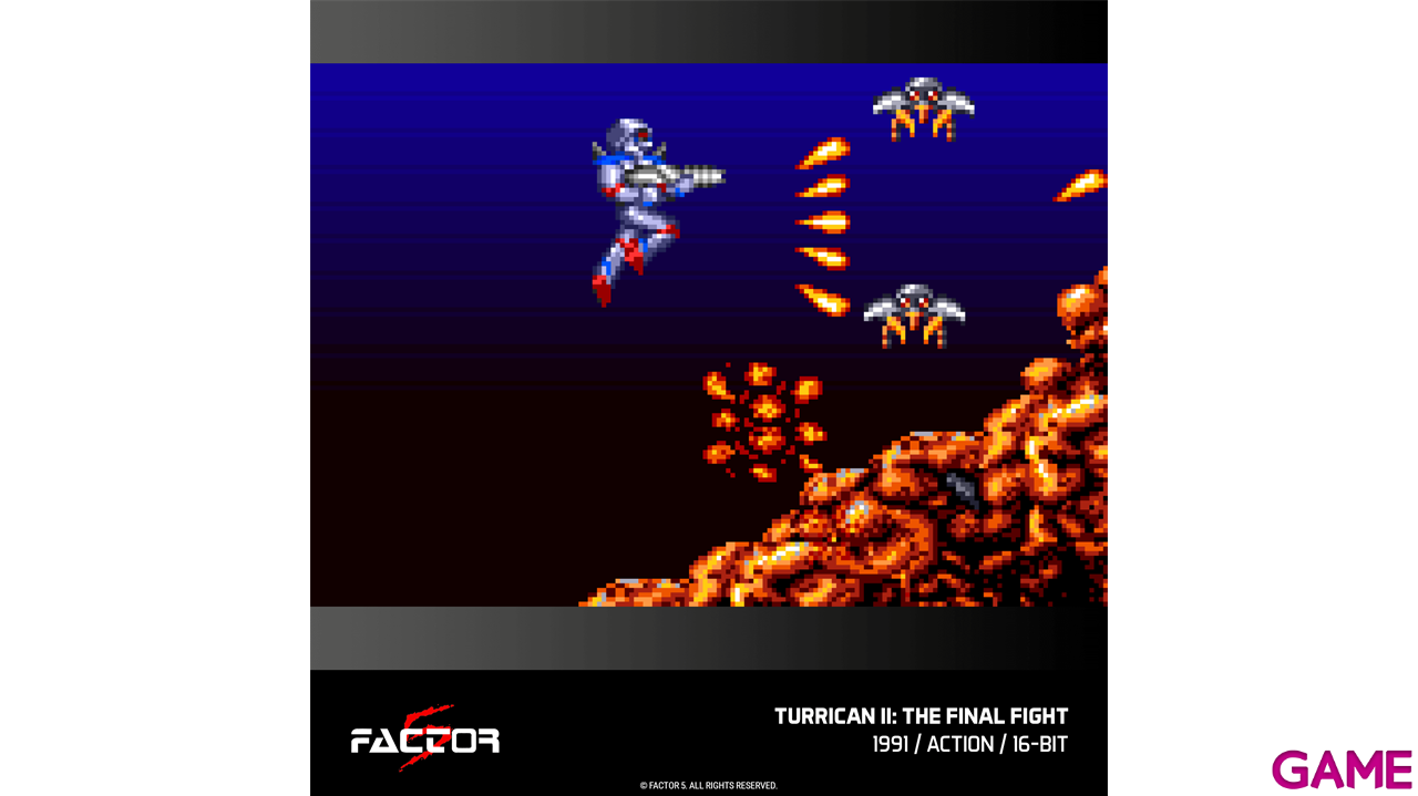 Cartucho Evercade The Turrican Collection 1-4