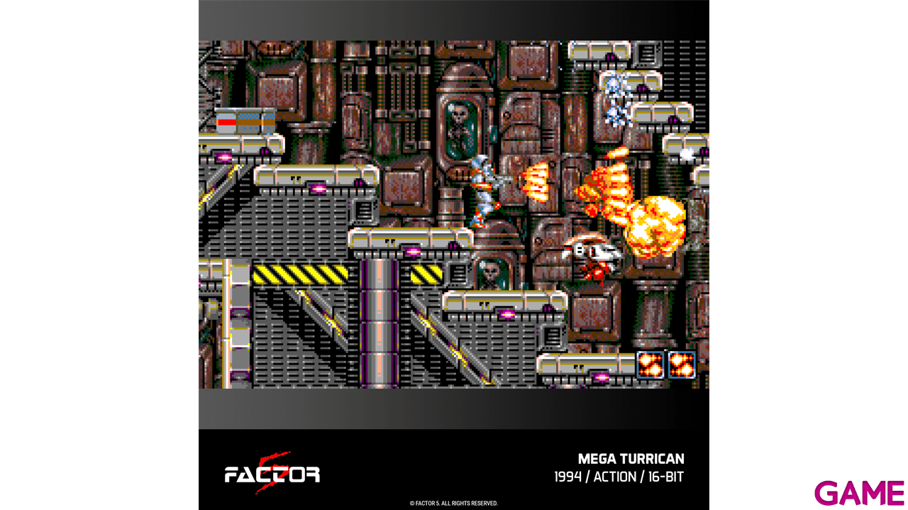 Cartucho Evercade The Turrican Collection 1-5