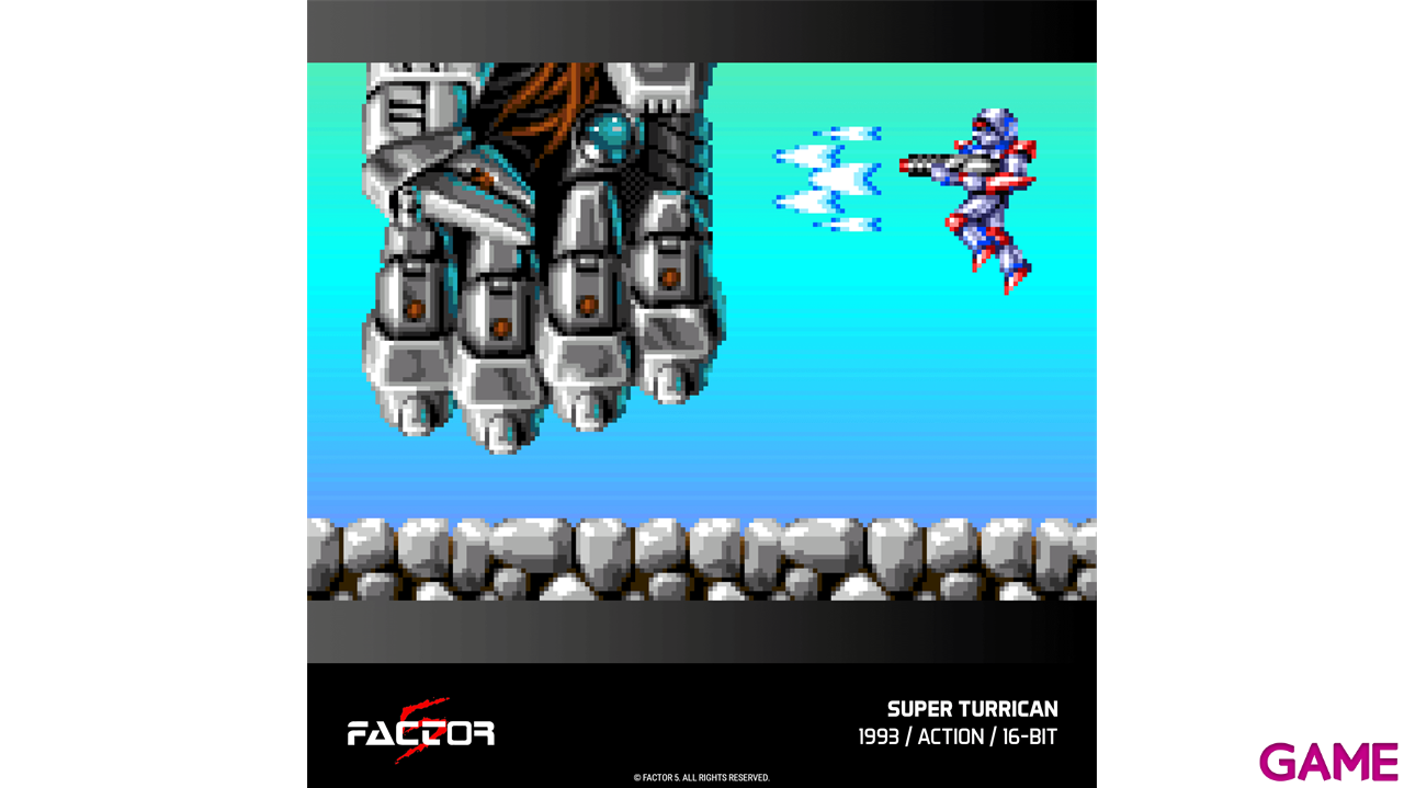 Cartucho Evercade The Turrican Collection 1-7