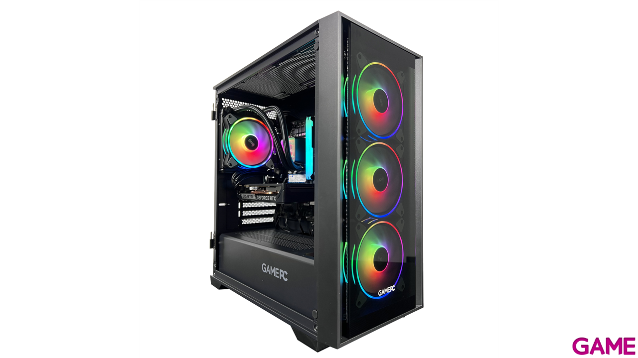 GAMEPC 25550A i5-14400F - RTX 5050 - 16GB - 1TB SSD - W11 (Sin activar) - Ordenador Sobremesa Gaming-0