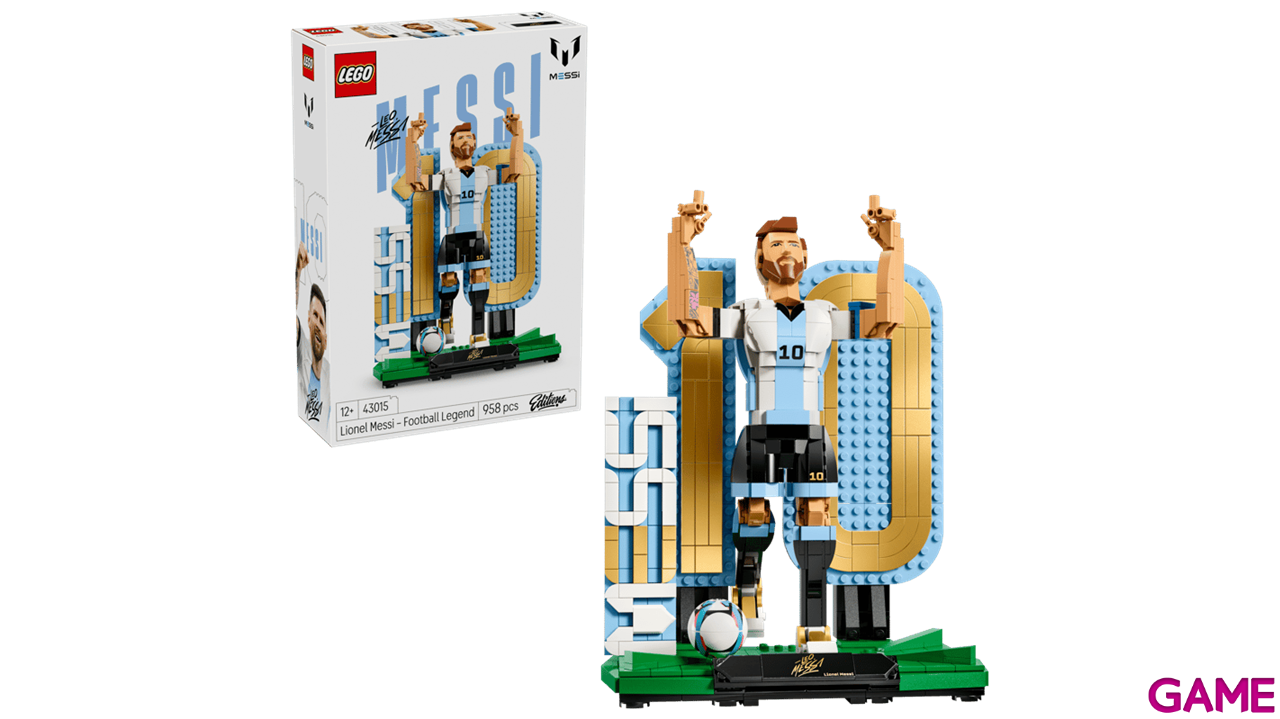 LEGO Editions Football Lionel Messi: Leyenda del Fútbol 43015-4