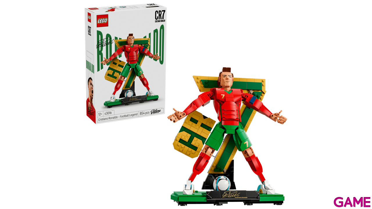 LEGO Editions Football Cristiano Ronaldo: Leyenda del Fútbol 43016-6