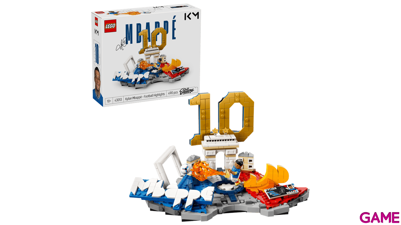 LEGO Editions Football Kylian Mbappé: Fenómenos del Fútbol 43013-7