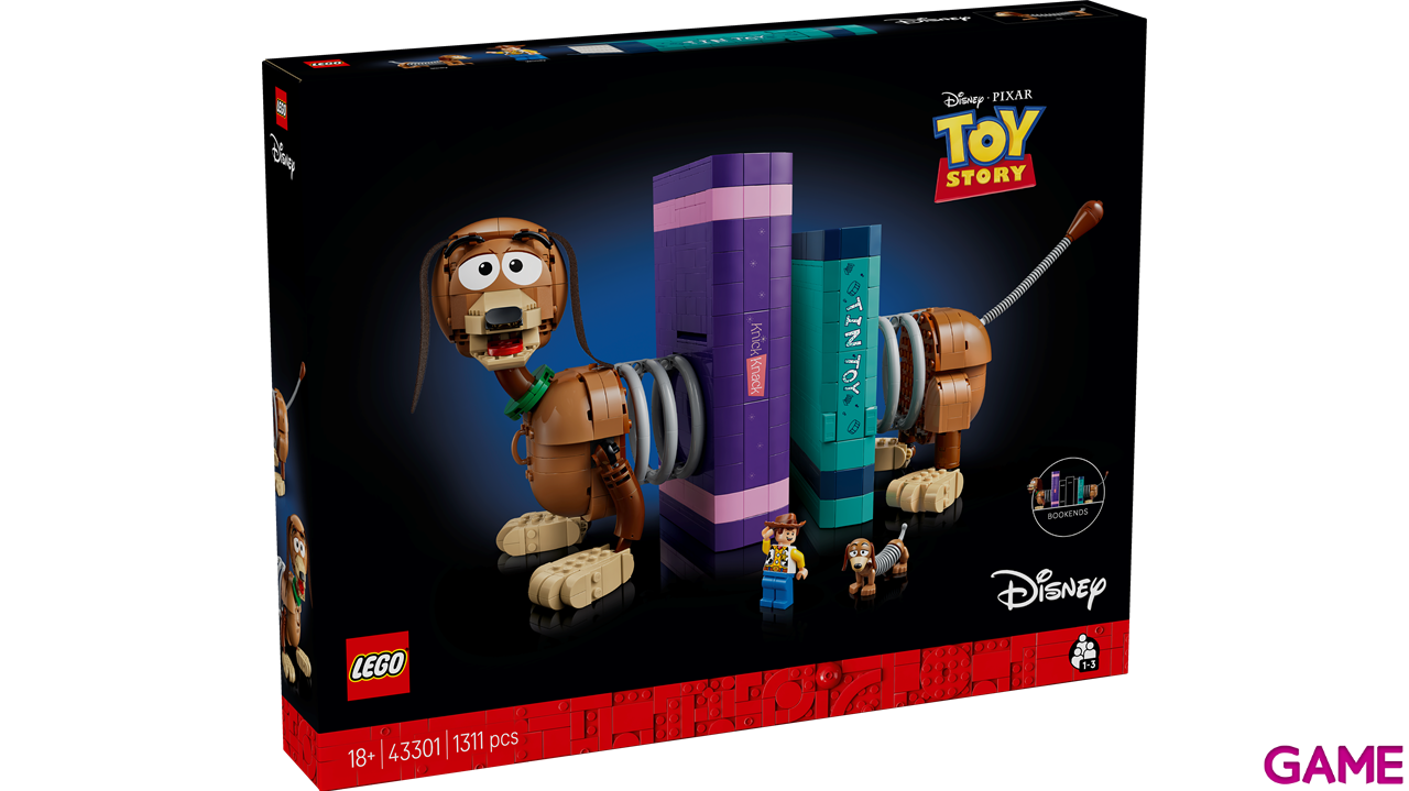 LEGO Disney Pixar Toy Story: Sujetalibros de Slinky 43301-2