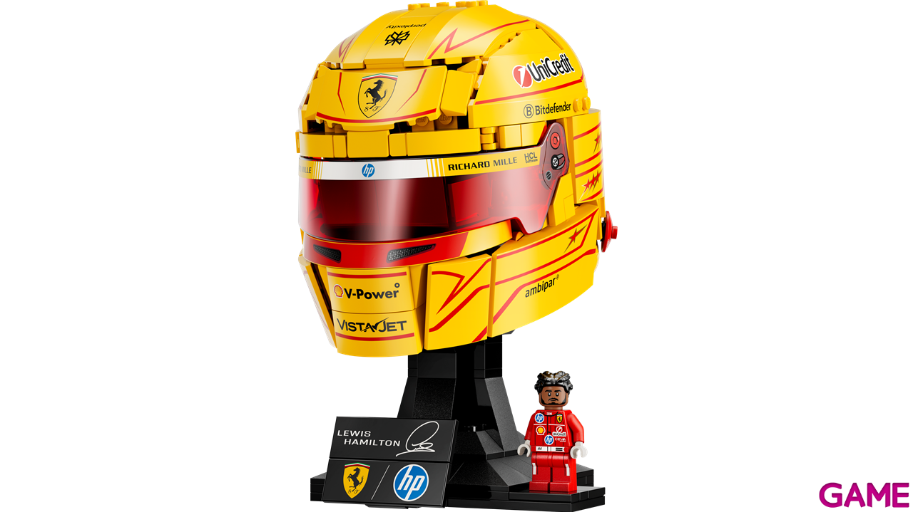 LEGO Editions Formula 1 Scuderia Ferrari HP: Casco de Lewis Hamilton 43022-1