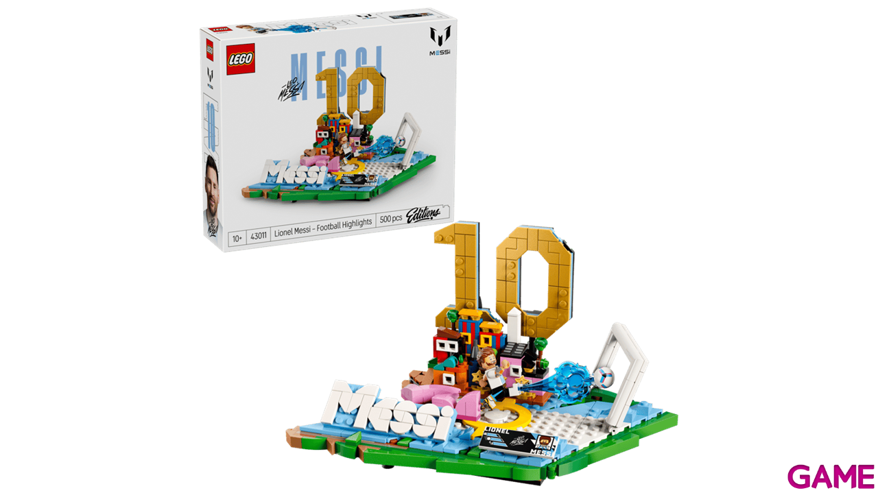 LEGO Editions Football Lionel Messi: Fenómenos del Fútbol 43011-6