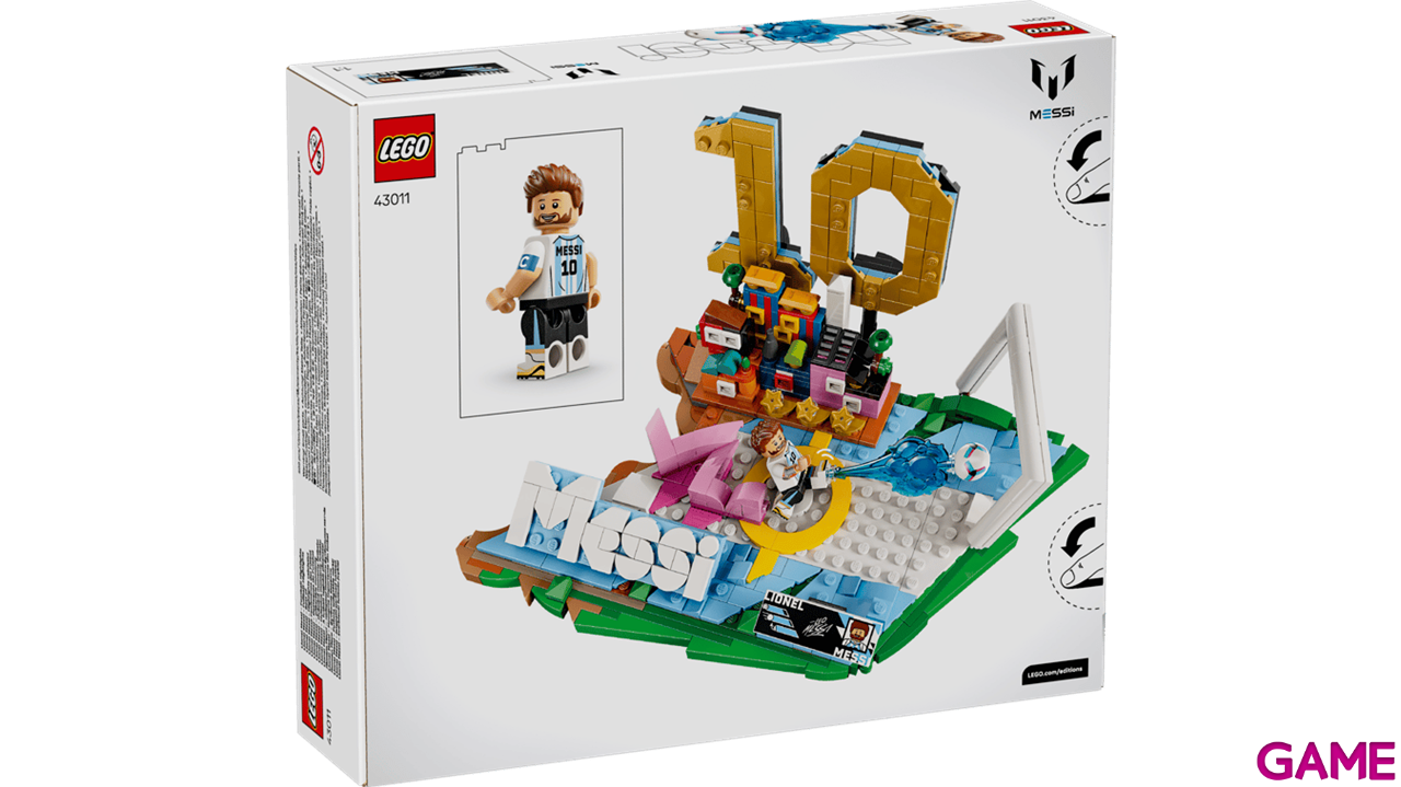 LEGO Editions Football Lionel Messi: Fenómenos del Fútbol 43011-7
