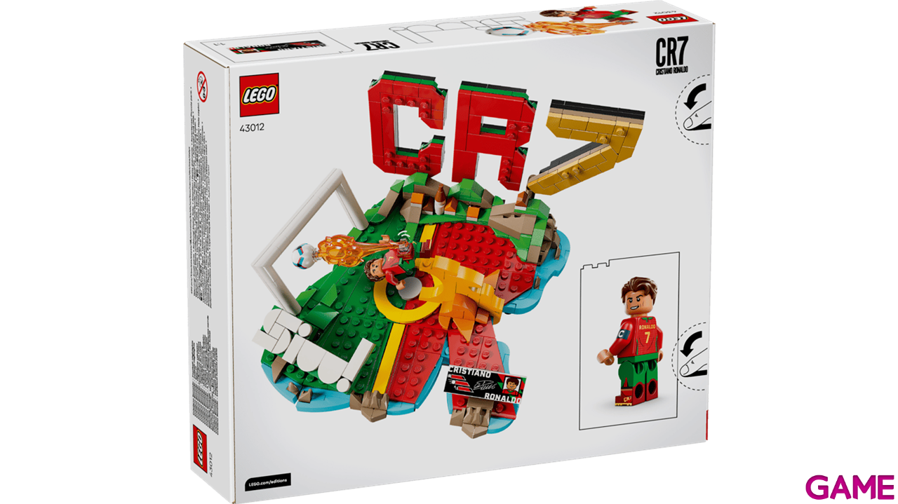 LEGO Editions Football Cristiano Ronaldo: Fenómenos del Fútbol 43012-8