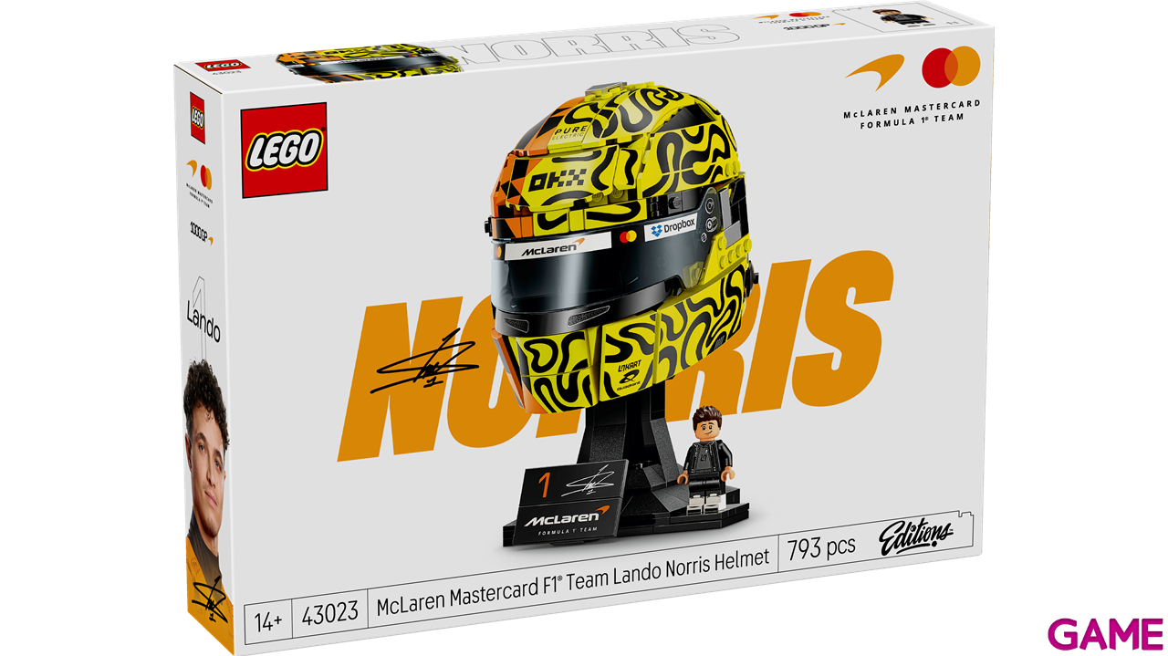 LEGO Editions McLaren Mastercard F1 Team: Casco de Lando Norris 43023-4