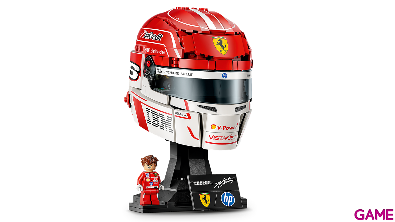 LEGO Editions Formula 1 Scuderia Ferrari HP: Casco de Charles Leclerc 43014-0