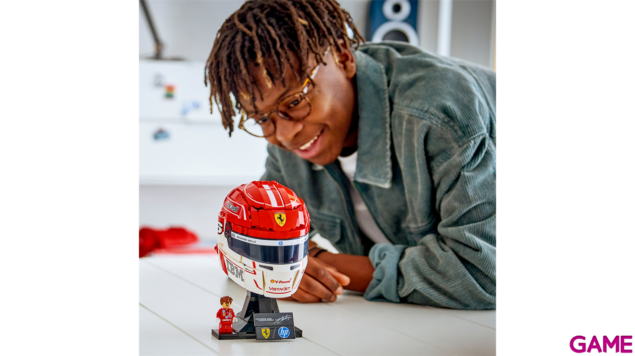 LEGO Editions Formula 1 Scuderia Ferrari HP: Casco de Charles Leclerc 43014-1