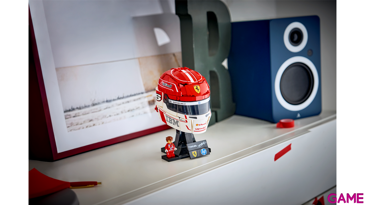 LEGO Editions Formula 1 Scuderia Ferrari HP: Casco de Charles Leclerc 43014-4