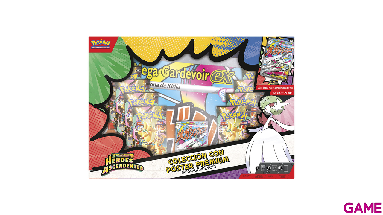 Pokémon TCG Megaevolución Héroes Ascendentes - Mega Lurario/Gardevoir-0