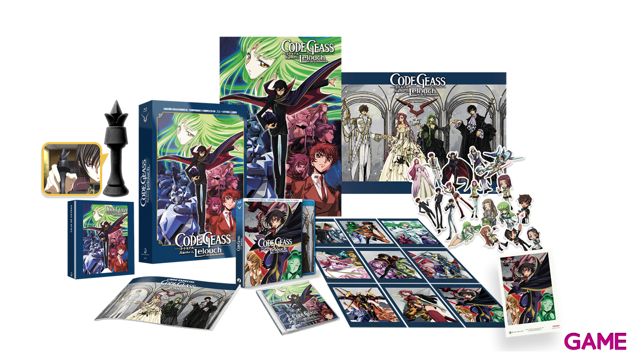 Code Geass - Lelouch, El de la Rebelión Eps 1 a 25 - Edición Coleccionista-1