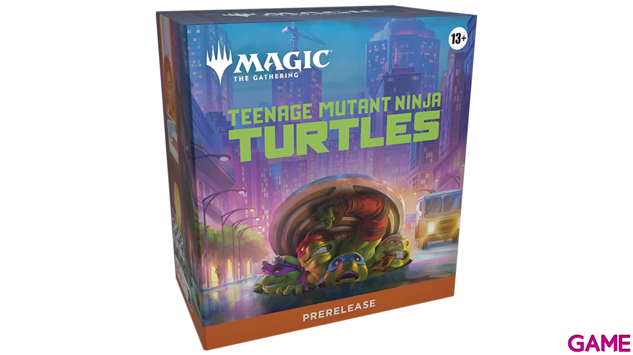 Kit de presentacion Magic: The Gathering Teenage Mutant Ninja Turtles (castellano)-0