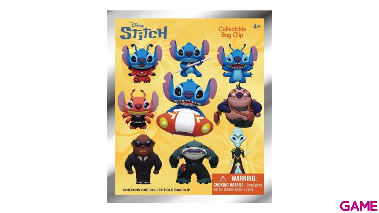 Colgante 3D Disney Stitch in space para Mochilas y bolsos (surtido)-0