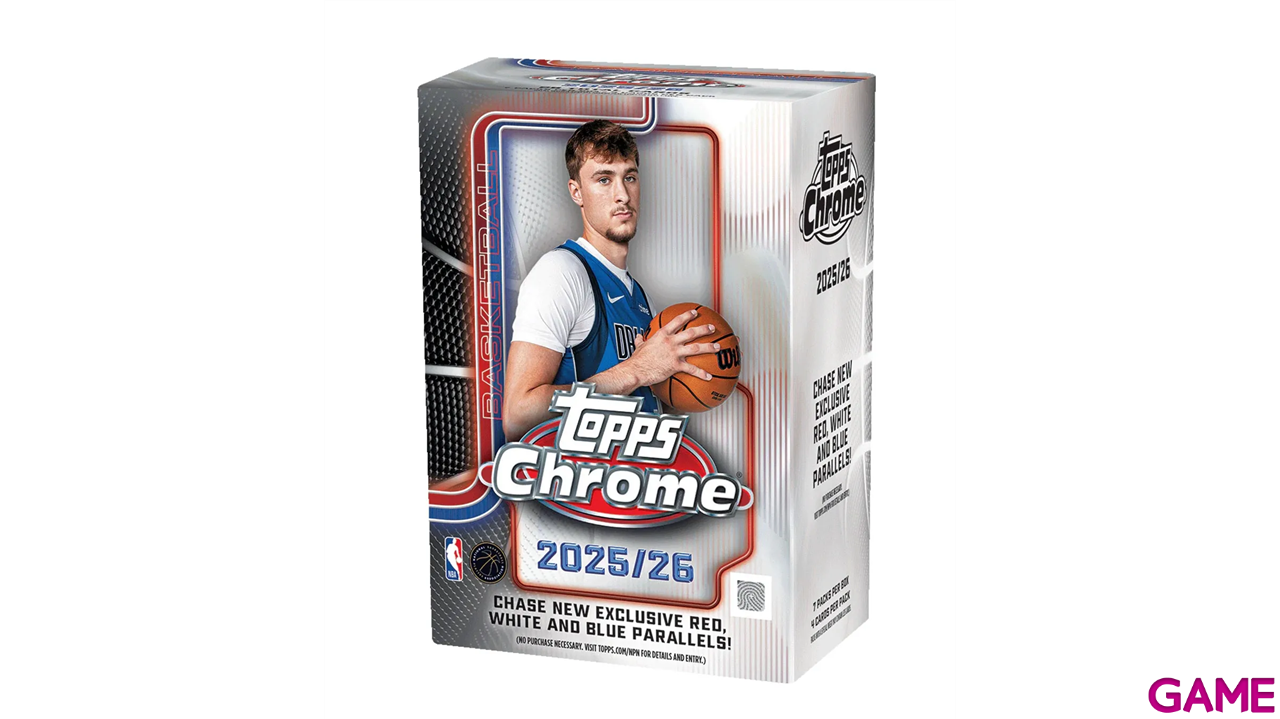 Pack de cartas Chrome Value Box Basketball NBA 2024-2025-0