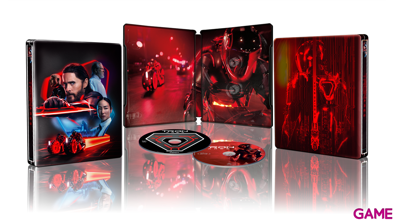 Tron Ares 4K + BD Edición Steelbook-1