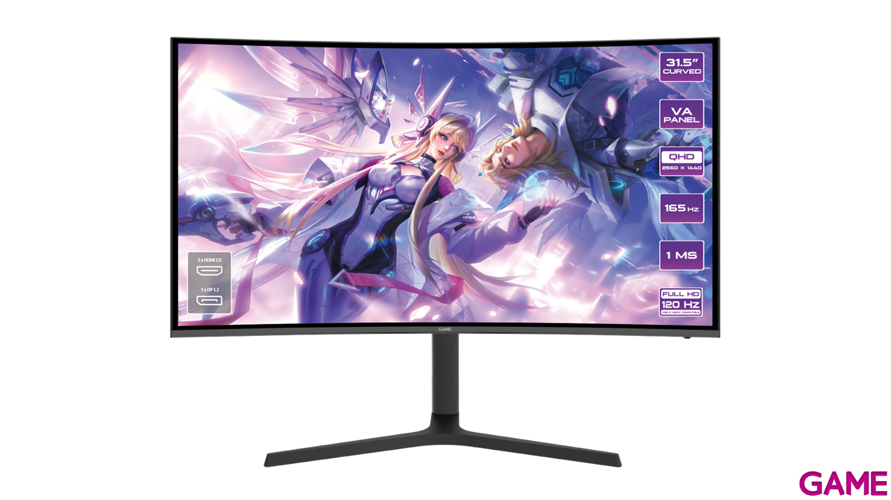 GAME M31GC2K - 32´´ - VA - QHD - 180Hz - Curvo - Monitor Gaming-0