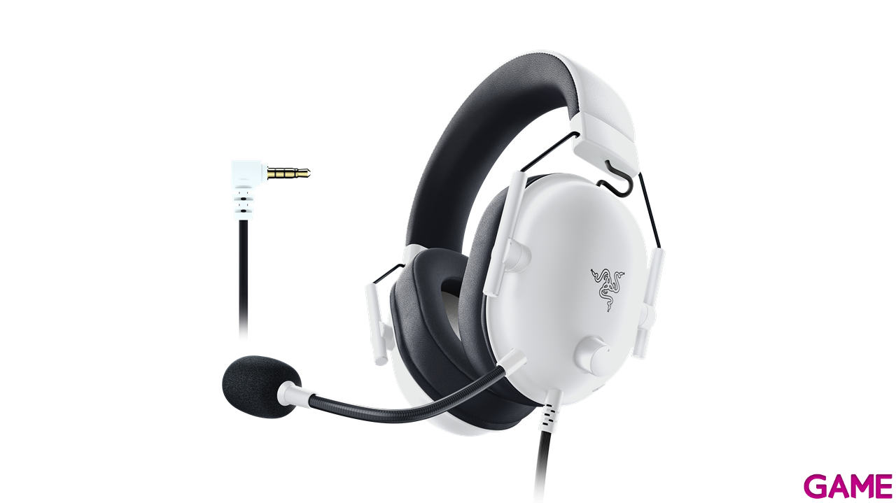 Razer BlackShark V2 X Blanco PC - PS4 - PS5 - XBOX - Switch - Licencia PlayStation - Auriculares Gaming-3