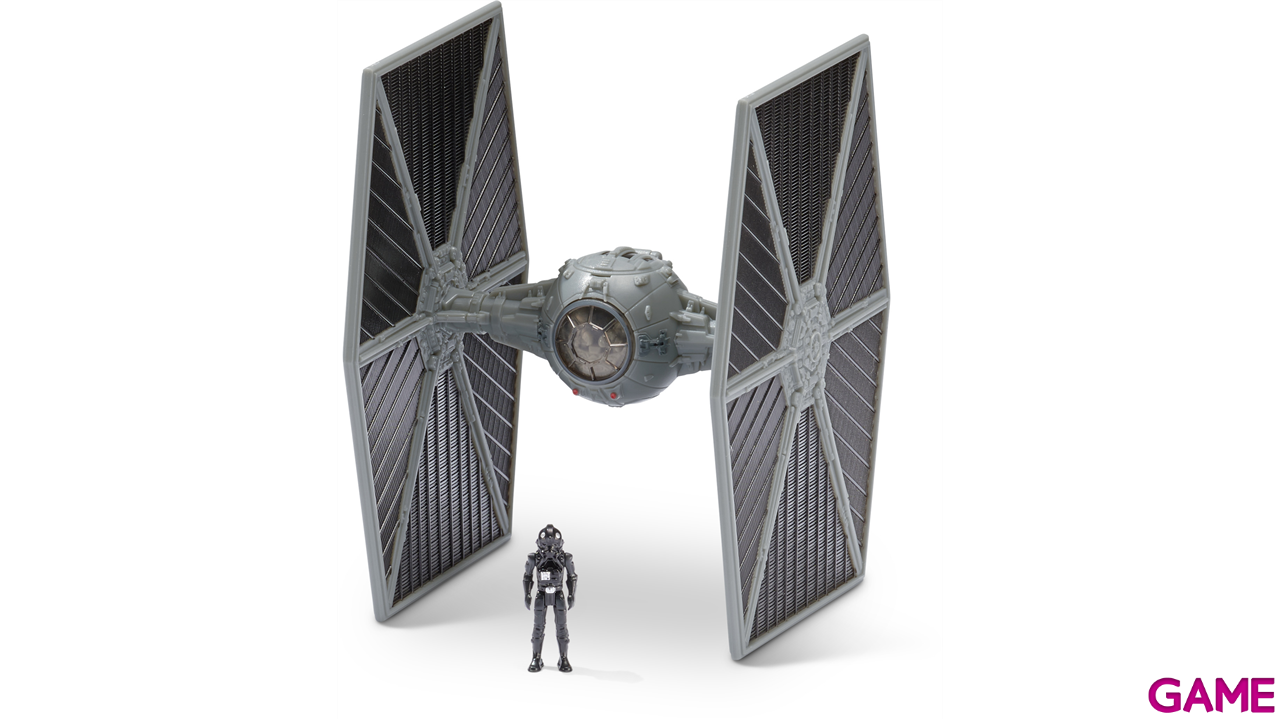 Nave con figura Star Wars Tie Fighter de 8 cm-2