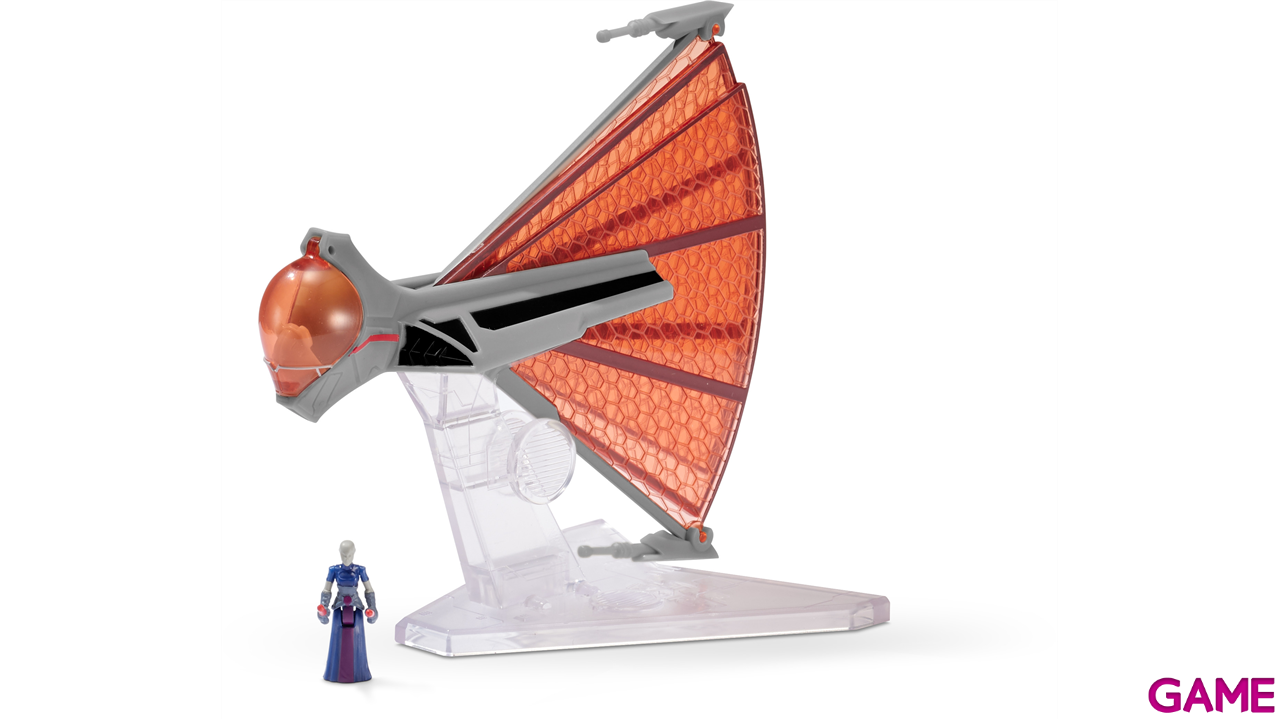 Nave con figura Star Wars Ginivex Starfighter de 8 cm-4