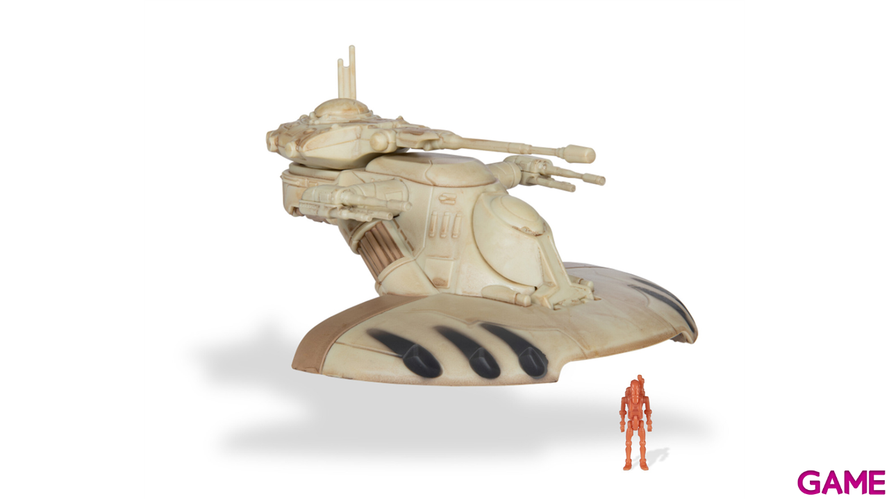 Nave con figura Star Wars AAT Armored Tank de 13 cm-3