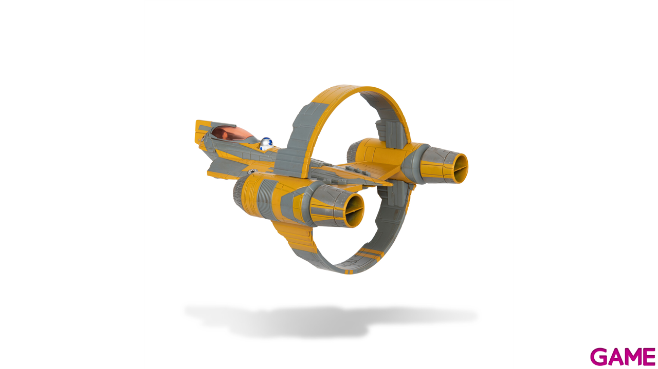 Nave con 2 figuras Star Wars Anakin Skywalker Jedi Starfighter de 12 cm-7