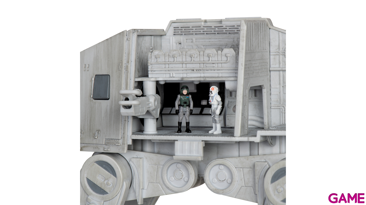 Nave con luz y sonido + 5 figuras Star Wars AT-AT Vehículo de Asalto de 25 cm-18