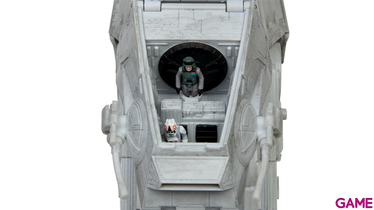 Nave con luz y sonido + 5 figuras Star Wars AT-AT Vehículo de Asalto de 25 cm-5