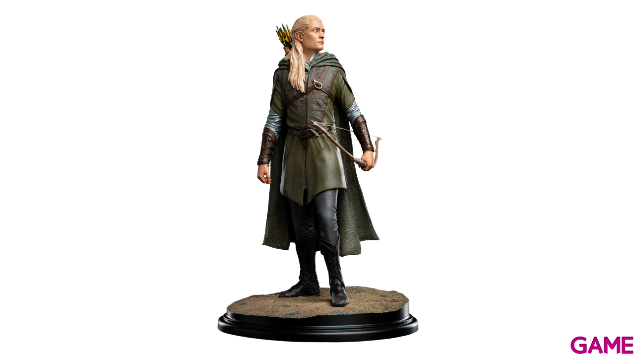 Figura El Señor de los anillos Classic Series Statue 1/6 Legolas, Hunter of the Plains Limited Edition de 32 cm-0