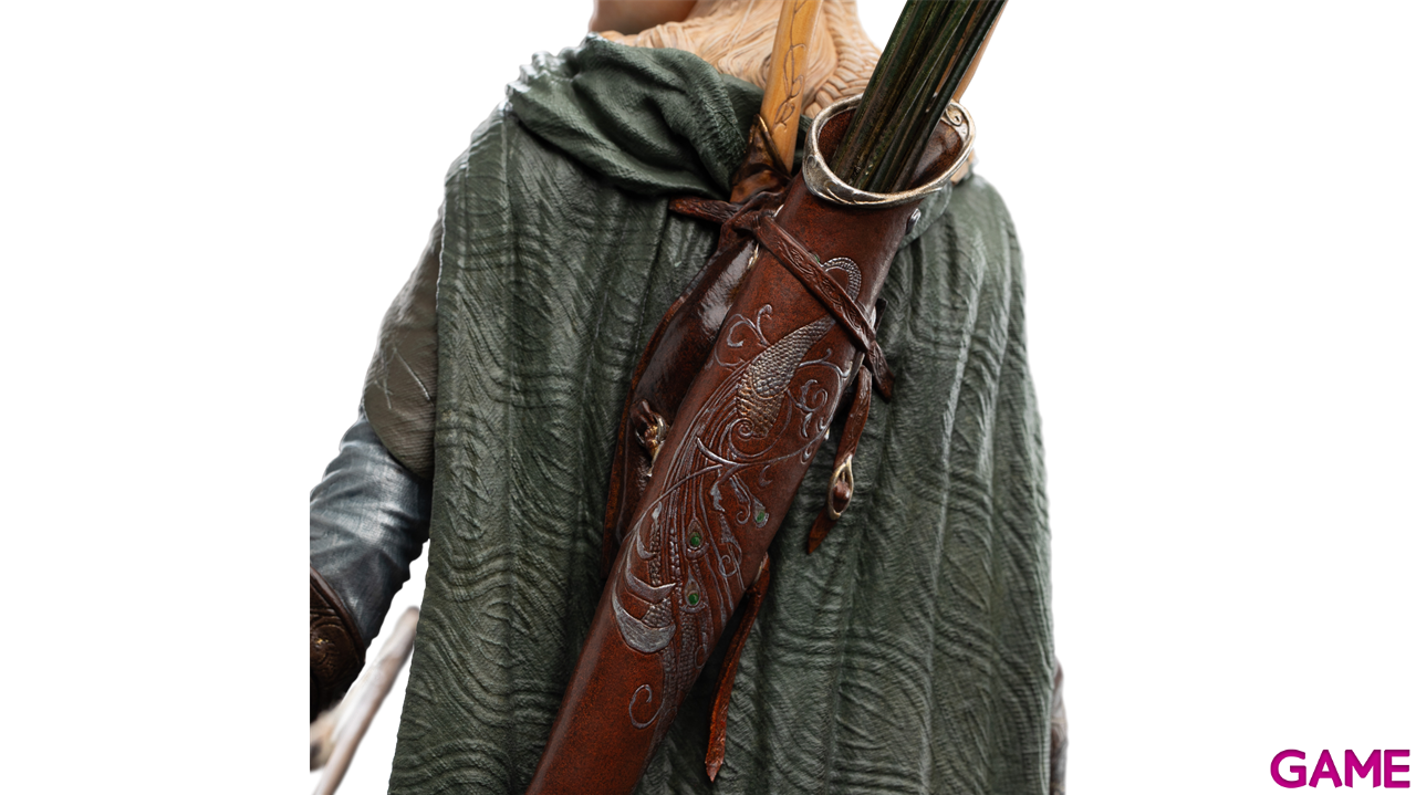 Figura El Señor de los anillos Classic Series Statue 1/6 Legolas, Hunter of the Plains Limited Edition de 32 cm-6