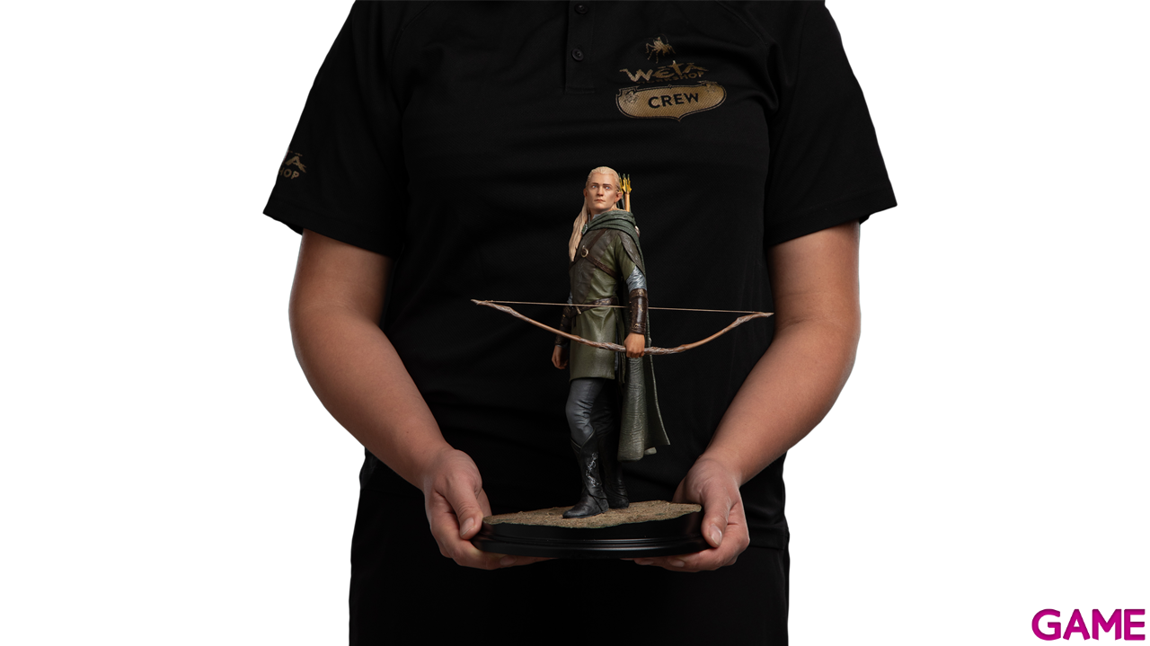 Figura El Señor de los anillos Classic Series Statue 1/6 Legolas, Hunter of the Plains Limited Edition de 32 cm-7