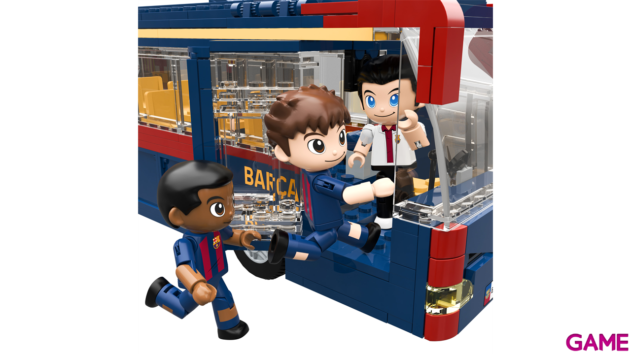 Set de construccion Autobus FC Barcelona de 28 cm (488 piezas)-9