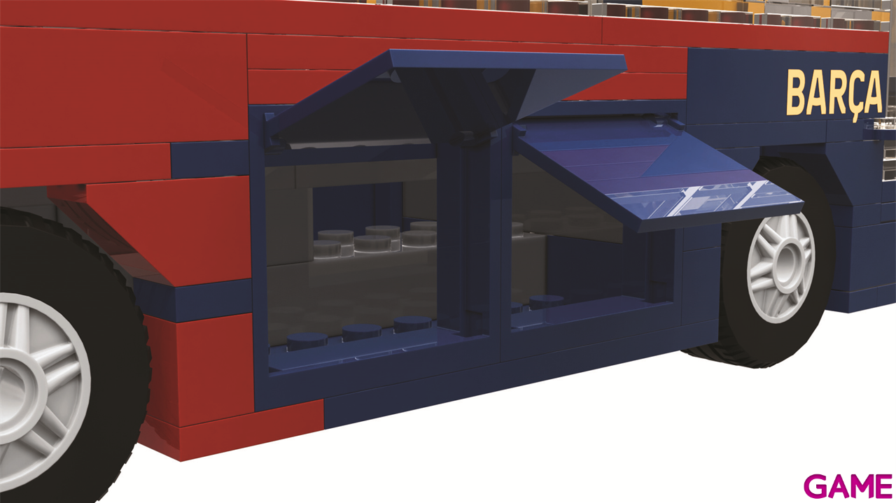 Set de construccion Autobus FC Barcelona de 28 cm (488 piezas)-10